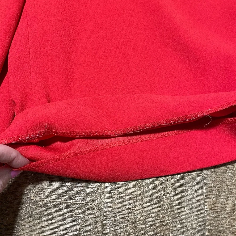 J. Crew Vibrant Red jumpsuit -as is
